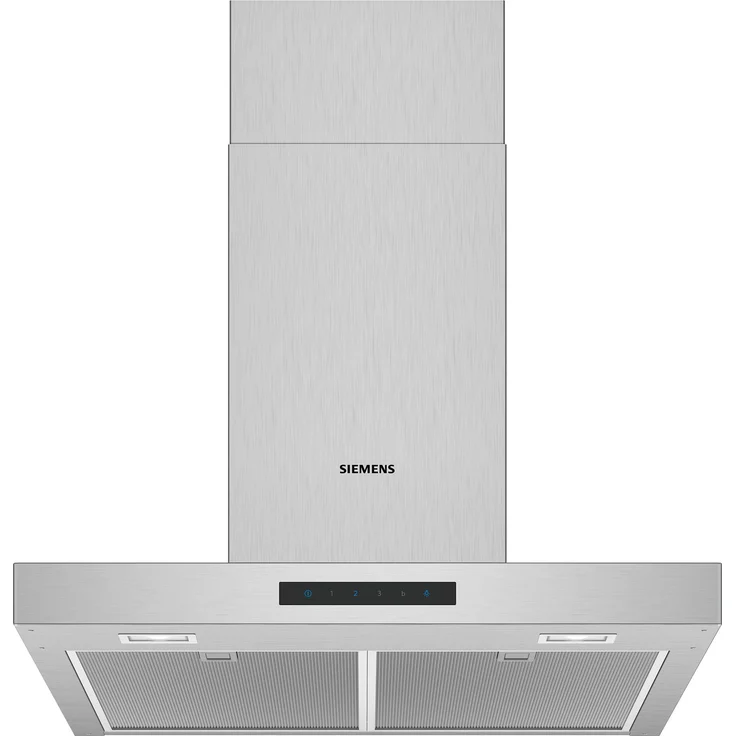 Siemens iQ300 LC66BBM50, Motorhaube, Esse, Breite: 60 cm, Tiefe: 50 cm, Absaugung und Rückführung (mit zusätzlichem Rückführungsset), rostfreier Edelstahl – Bild 1