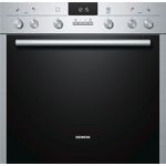 Siemens HE23AB520, Herd, A, Einbaugerät, Betriebsart Ofen elektrisch, Volumen 66 l, Breite 59,5 cm, Selbstreinigung nein, Ober-Unterhitze (konventionell) + Umluft