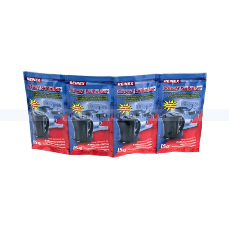 Entkalker Reinex Entkalker-Tabs 4 x 15 g geeignet für Kaffeemaschinen und Wasserkocher