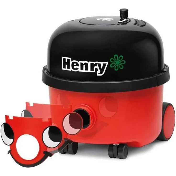 Numatic 900004-HVR200-11 Boden-Staubsauger Henry, 620 Watt, classic rot – Bild 2