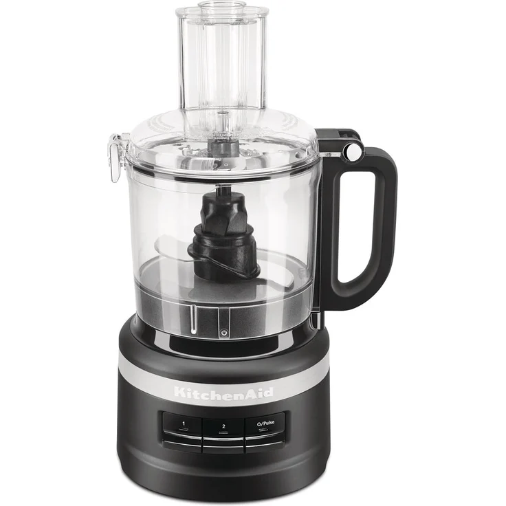 KitchenAid 5KFP0719EBM  Foodprozessor, 240W, 2 Geschwindgkeiten und Puls-Funktion, 1,7 Liter Arbeitsschüssel, matt schwarz, Serie: 5KFP0719 – Bild 1