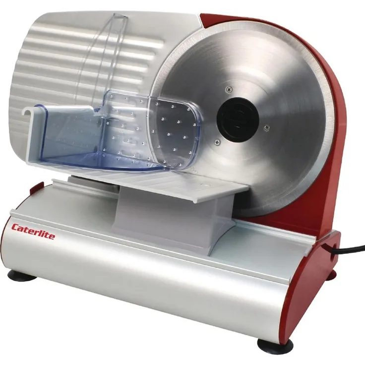 Caterlite Fleischschneidemaschine, zwei Schneideblättern, Edelstahlklinge