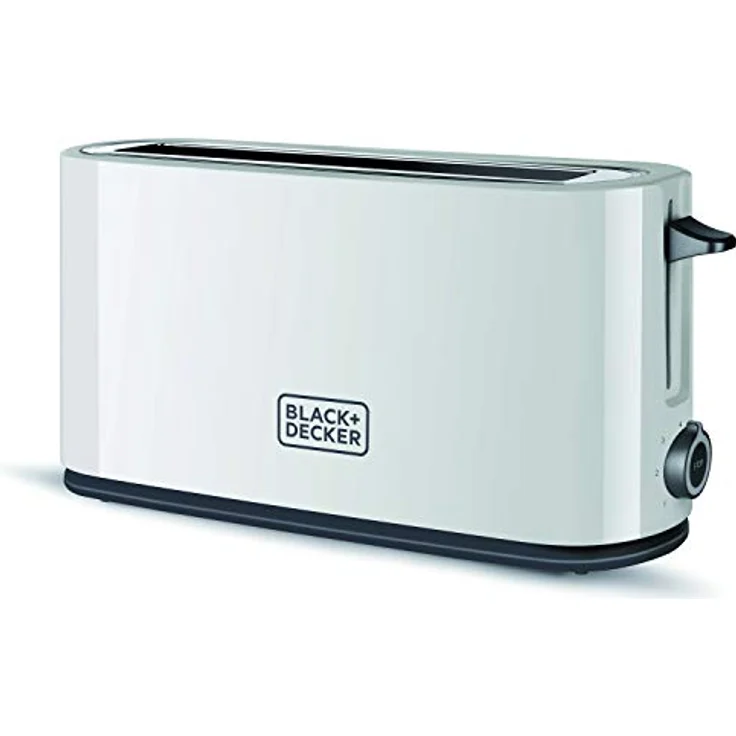 Black + Decker ES9600050B BXTO1001E Toaster, 1000, Kunststoff, Weiß – Bild 1
