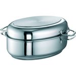 Rohe Germany Multi-Bräter Viviena 38 cm, 8,5 ltr, Deckel als Pfanne oder Auflaufform geeignet, Induktion, Edelstahl