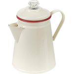 VICTOR le-Kaffeemaschine mit rotem Rand