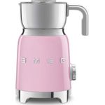 Smeg MFF01PKEU, Milchaufschäumer, 500W, 600 ml Fassungsvermögen, rosa