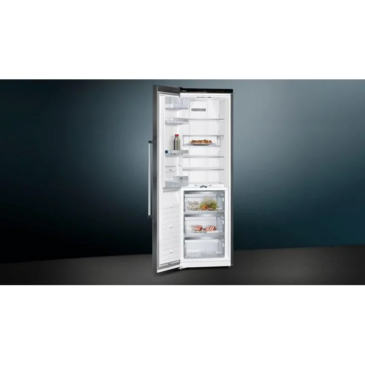 Siemens KS36FPXCP Kühlschrank, freistehend, schwarz, Full NoFrost, 0-Grad-Zone, Schnellkühlen, LED, Breite 60 cm, Energieklasse C – Bild 2