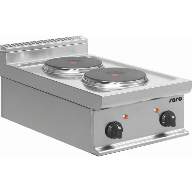 Saro Elektroherd Tischmodell E7-CUET2BB, Maße: B 400 x T 700 x H 270