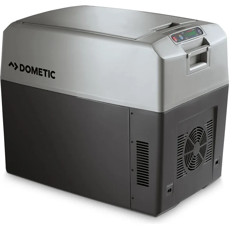 Dometic Group TropiCool TC 35FL Kühlbox thermoelektrisch, Energieeffizienzklasse E, 12 V, 24 V, 110 V, 230 V, 33 l, grau