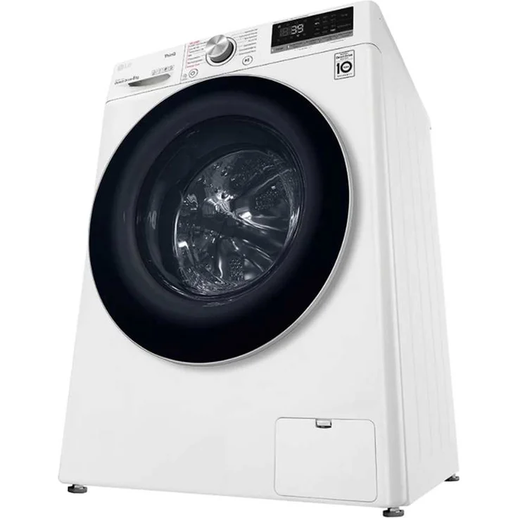 LG F4WV708P1E, Frontlader-Waschmaschine, A, Fassungsvermögen 8 kg, Standgerät, Breite 60 cm, Mengenautomatik, Startzeitvorwahl – Bild 8