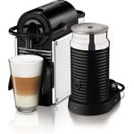 De'Longhi EN 125.MAE Nespresso Pixie + Aeroccino Steel Kapselmaschine mit Milchaufschäumer 