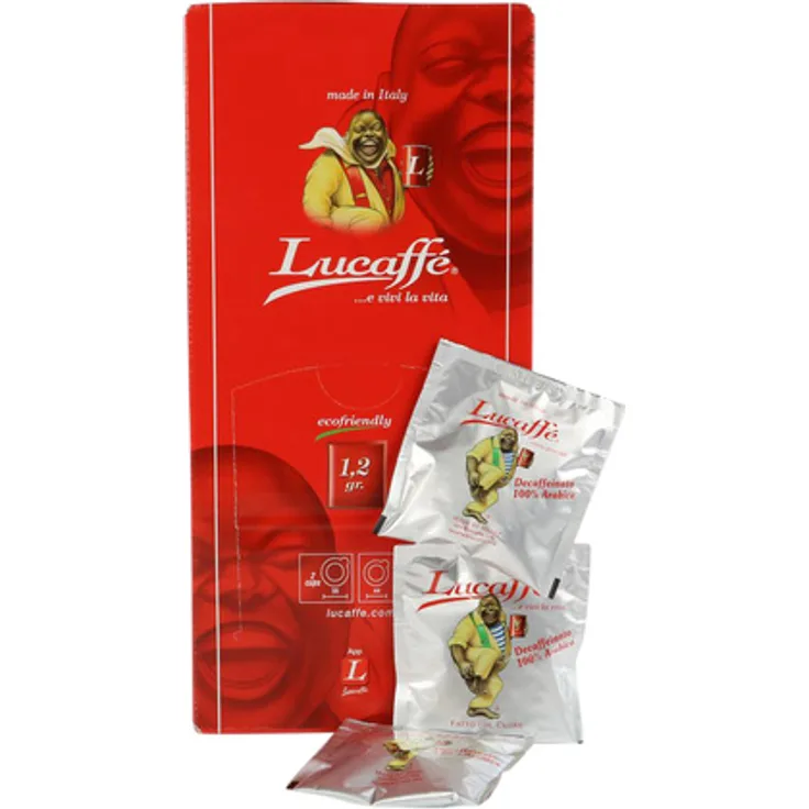 Lucaffe Decaffeinato Pads - 150 Stück 