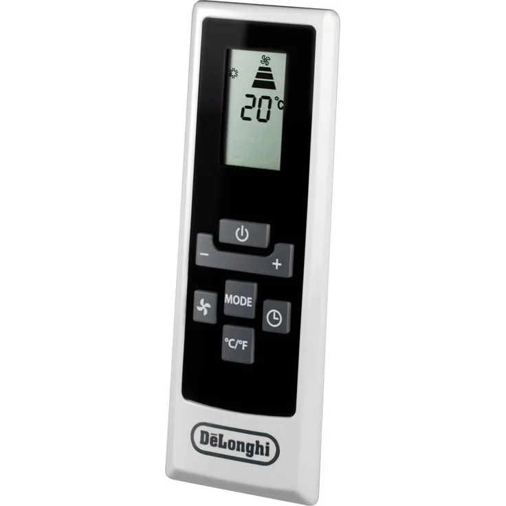 De'Longhi Pinguino PAC CN93 Eco - mobiles Klimagerät mit Abluftschlauch, Klimaanlage für Räume bis 90 m³, Luftentfeuchter, Ventilationsfunktion, 12h-Timer, 2,6 KW, 75 x 45 x 39,5 cm, weiß – Bild 4