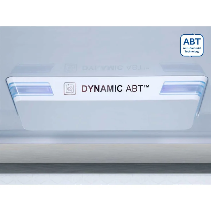 Haier HB18FGSAAA French-Door-Kühlschrank, freistehend, silber, Full NoFrost, MyZone Plus, Schnellgefrieren, Wassertank, Breite 83 cm – Bild 10