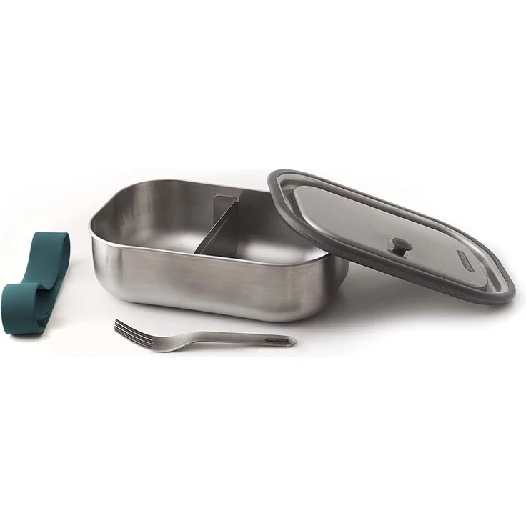 Black+Blum Edelstahl Lunchbox, ozean, 1000ml – Bild 2