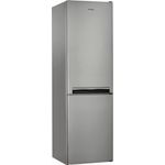 Privileg PVB 486 SE Kühl-Gefrierkombination, freistehend, edelstahl, LED, Breite 59.6 cm