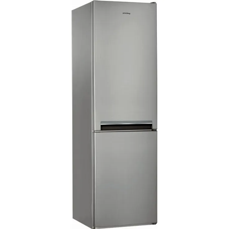 Privileg PVB 486 SE Kühl-Gefrierkombination, freistehend, edelstahl, LED, Breite 59.6 cm