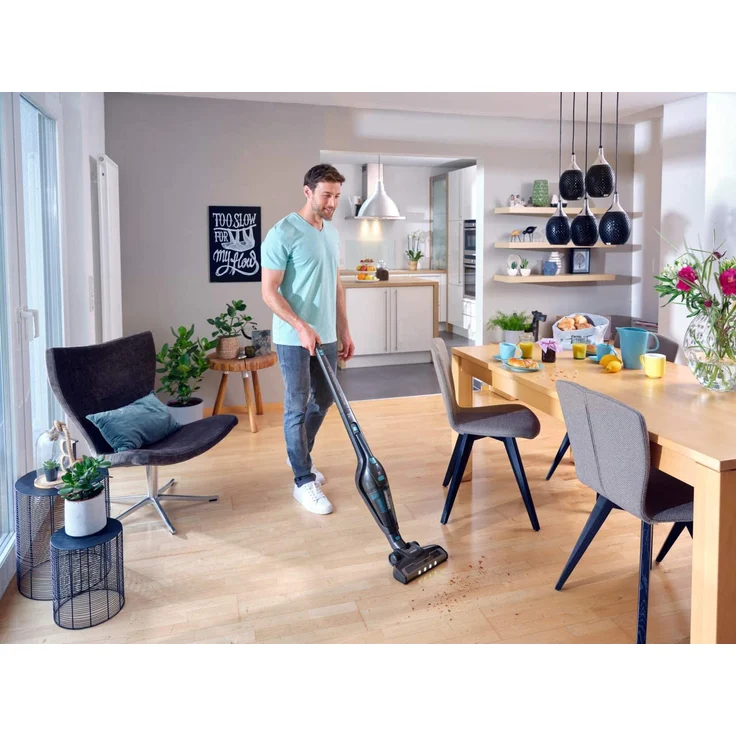 Leifheit Rotaro PowerVac Handstaubsauger, 40 min Akkubetrieb, Zyklon-Technologie, HEPA-Filter, LED-Frontlicht – Bild 3