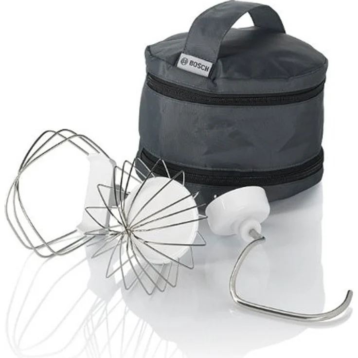 Bosch MUM54251 Styline Küchenmaschine 900W, 3,9 L, EasyArmLift, inkl. Patisserie-Set, Fleischwolfaufsatz, Standmixeraufsatz, Zitruspressenaufsatz, weiß, silber, Serie: MUM5 – Bild 7