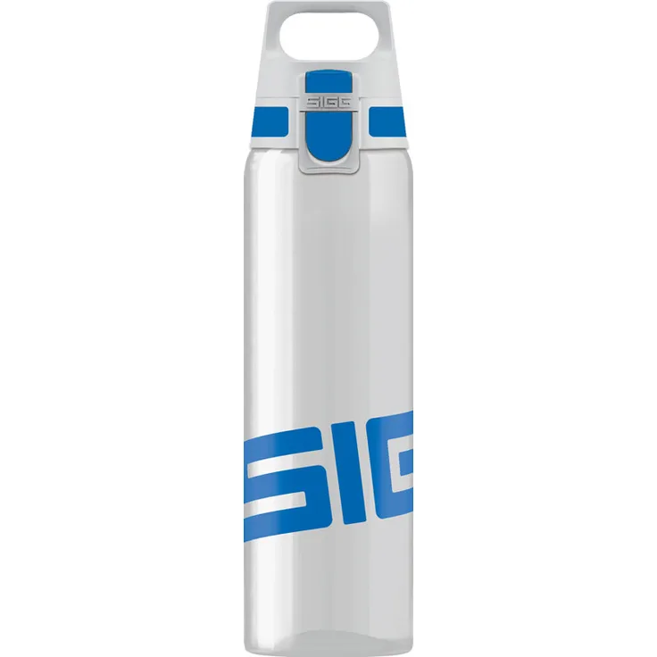 Sigg Total Clear ONE Trinkflasche, blau, 0.75