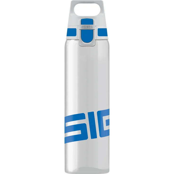 Sigg Total Clear ONE Trinkflasche, blau, 0.75