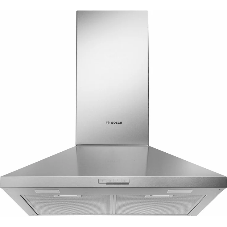 Bosch Serie 2 DWP66BC50, Motorhaube, Esse, Breite: 60 cm, Tiefe: 50 cm, Absaugung und Rückführung (mit zusätzlichem Rückführungsset), rostfreier Edelstahl – Bild 3