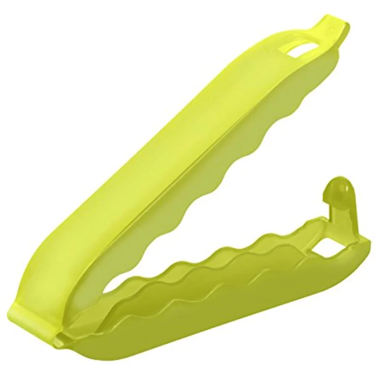 Rotho Onda 10er Set Verschlussclips für Beutel, Kunststoff BPA-frei, grün, 7 x 1,3 x 1,5 cm