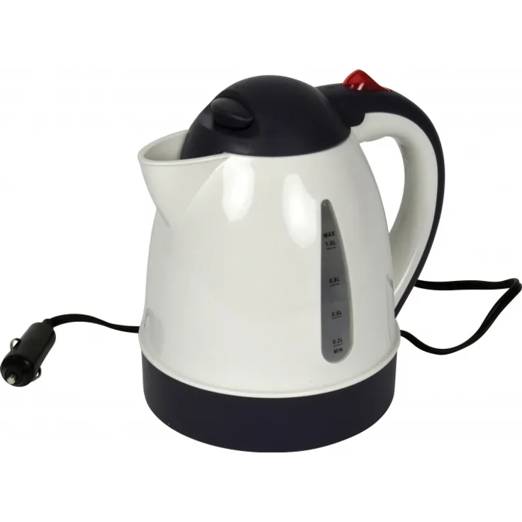 Carpoint Wasserkocher 1 Liter 250W weiß