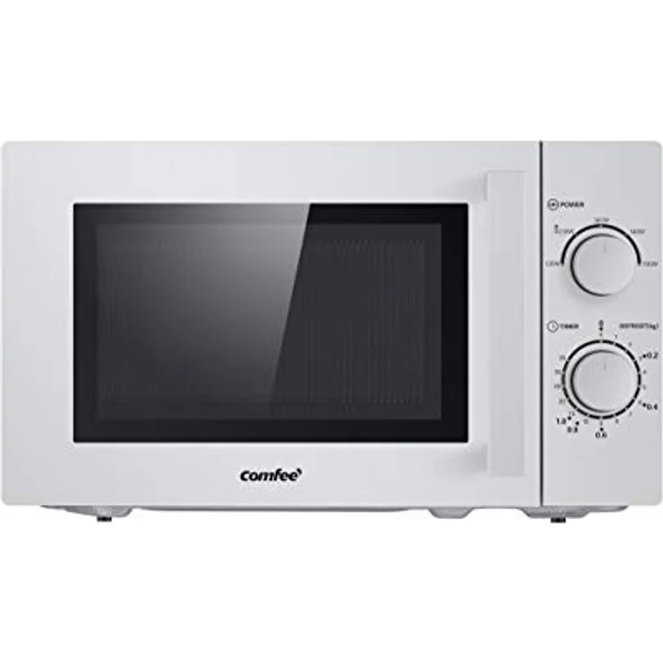 Comfee CMSN 20 si Mikrowelle, Standgerät, 700 Watt, 20 Liter Garraum, silber – Bild 1