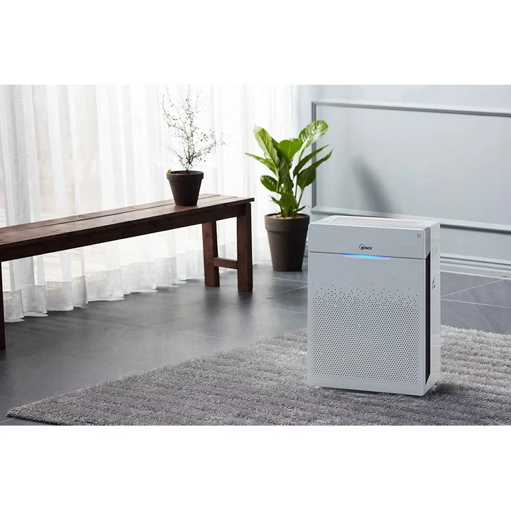 Winix Zero Pro Luftreiniger, bis zu 120 m², für Allergiker, mit Vorfilter, Aktivkohlefilter, Anti-Mikrobieller HEPA-Filter und PlasmaWave-Technologie – Bild 7