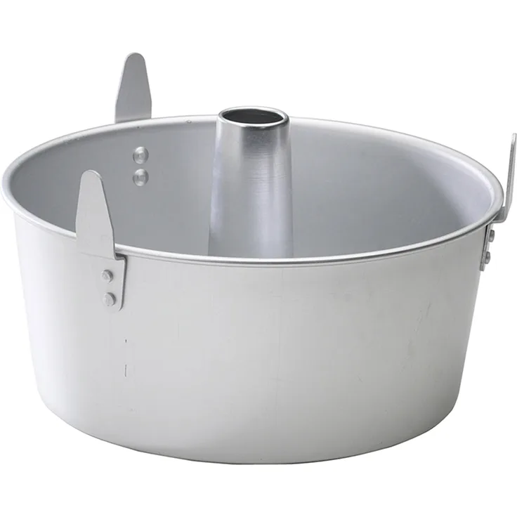 NordicWare 54901 2-teilig Engel Lebensmittel Pfanne mit Kühlung Füße, Aluminium, Schwarz, 26,4 x 26,4 x 10,8 cm