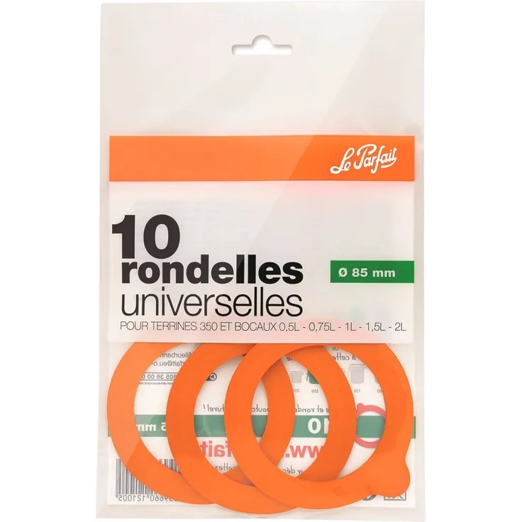 RONDELLE 65X90X2.5 85MM UNIV 'x10' - LE PARFAIT