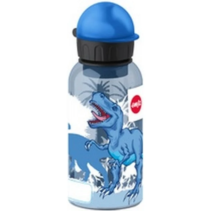 Emsa Kinder-Trinkflasche, 400 ml, Sicherheitsverschluss, Kids Dino, Tritan, 518127