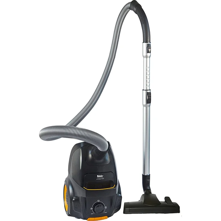 Fakir Air WAVE Prestige TS 2000 - Bodenstaubsauger mit Beutel, Allergikergeeignet, niedriger Stromverbrauch, HEPA 13 Filter, 4,5l Staubbeutelvolumen, 3-in-1 Kombidüse – 500 Watt  – Bild 1