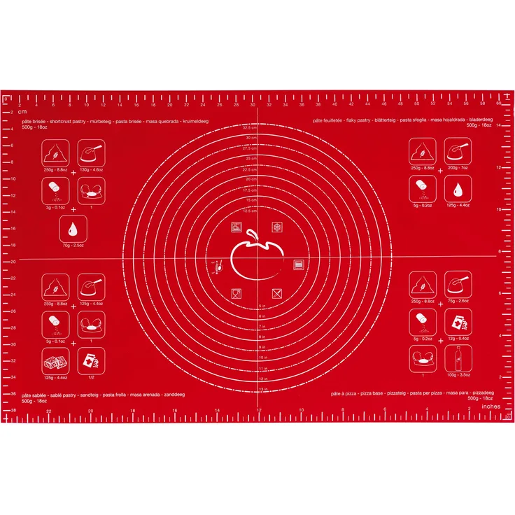 Mastrad F45210 Backunterlage - gross, rot