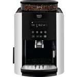 Krups EA8178 Arabica Display Quattro Force Kaffeevollautomat (1450 Watt, Wassertankkapazität: 1,8l, Pumpendruck: 15 Bar, LCD-Display) schwarz-carbon-optik, mit Milchsystem