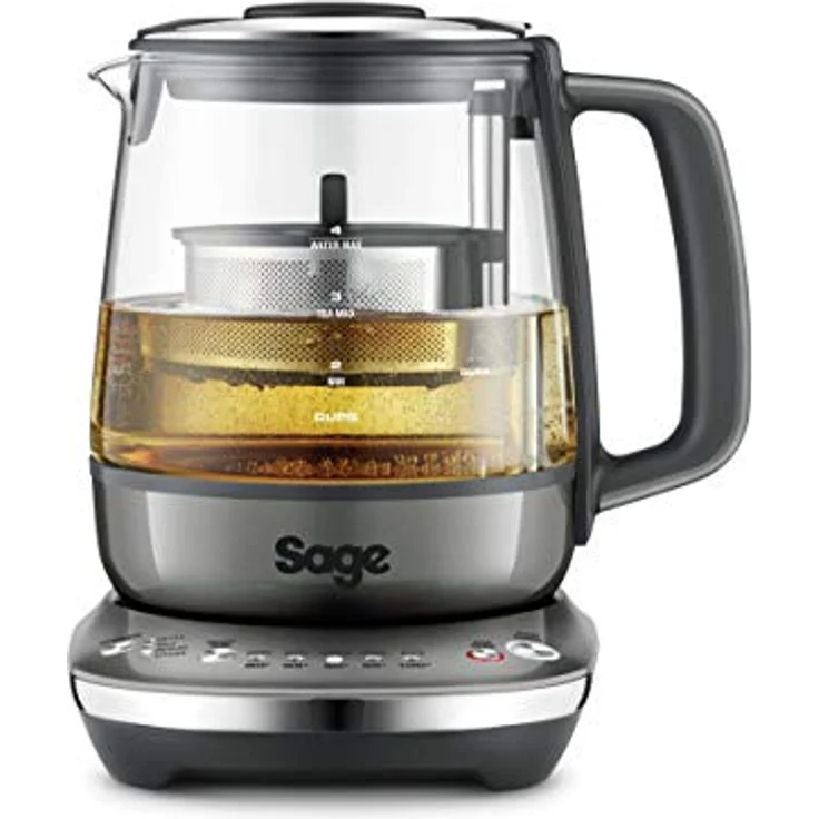SAGE STM700 the Tea Maker Compact Teeautomat mit Absenkautomatik, 1 Liter, Edelstahl – Bild 1