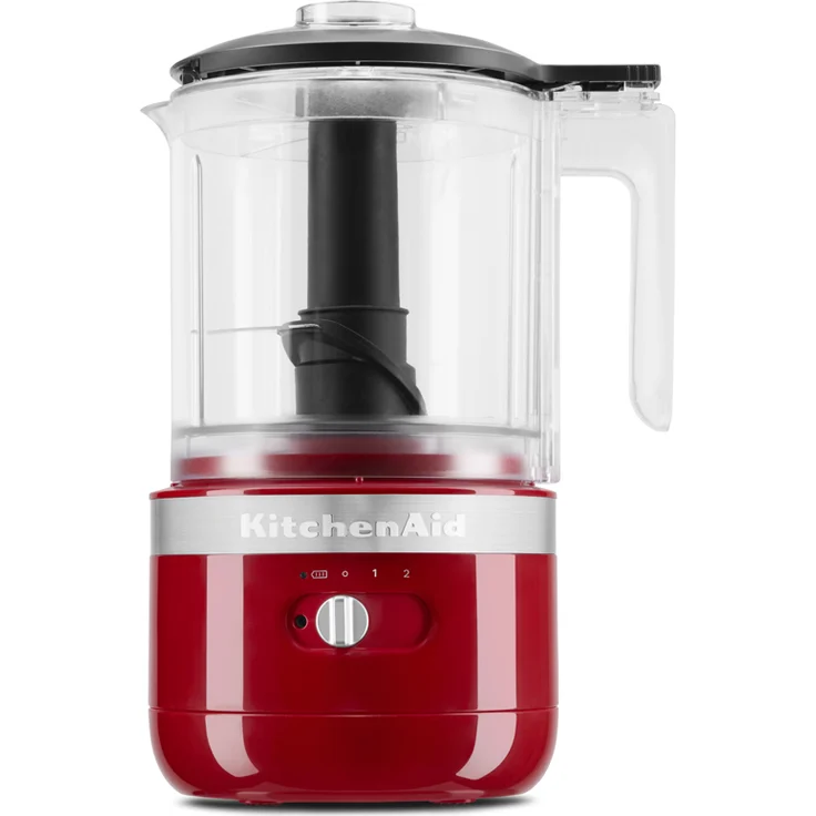 KitchenAid 5KFCB519EER Cordless Universalzerkleinerer, 1,2 L, 2 Geschwindigkeiten, Momentbetrieb, kabellos, empire rot, Kunststoff, Serie: 5KFCB519 – Bild 2
