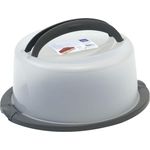 kela 312173 Tortencontainer, PP-Kunststoff, Dunkelgrau