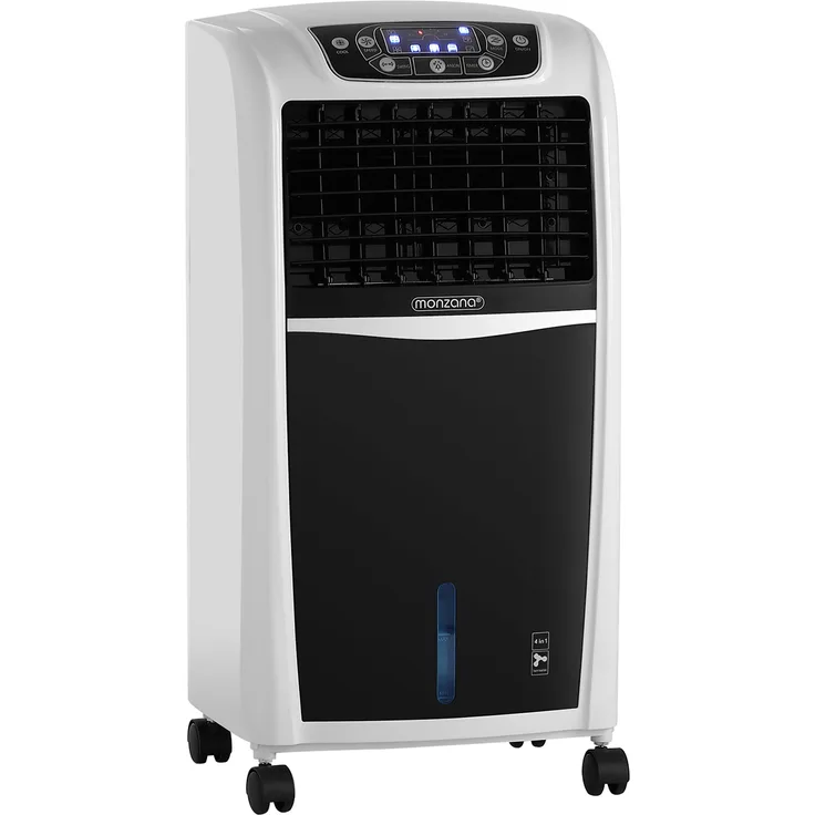 Monzana Ionisator Klimaanlage mit Fernbedienung 8 l Mobiler Verdunstungskühler, inkl. Fernbedienung