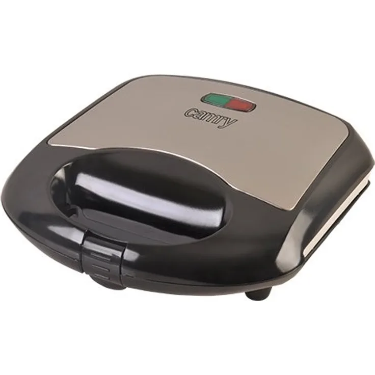 Camry CR 3018 Sandwichtoaster 700 W, 700 W, 1,3 kg, Schwarz, Silber