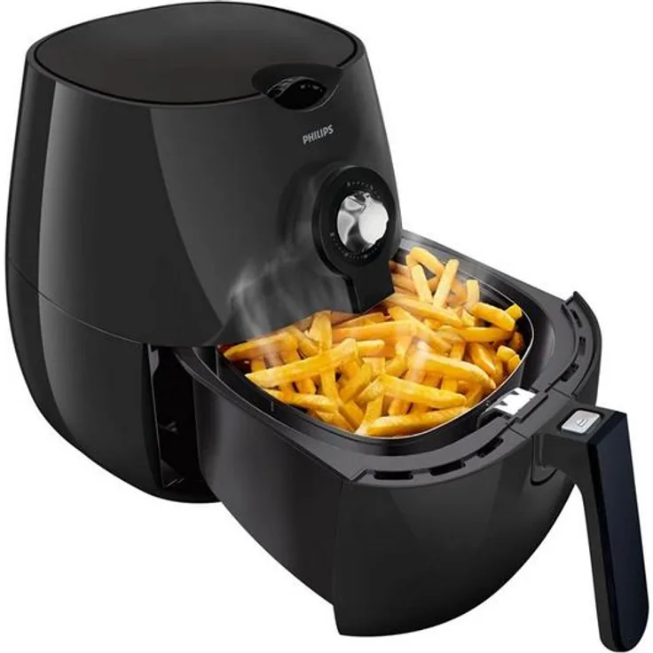 Philips Airfryer HD9251-50 Heißluft-Fritteuse, 1425W, schwarz