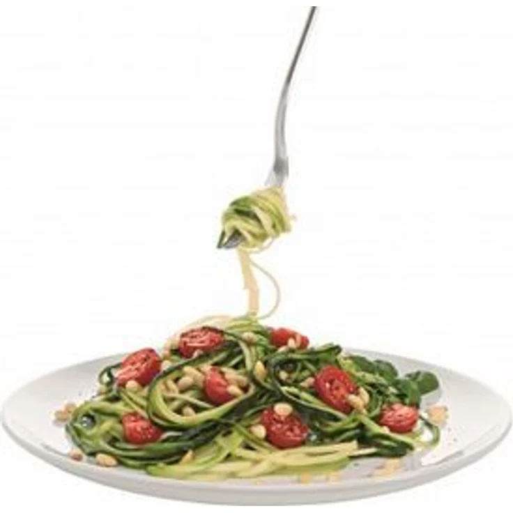 WMF Kult X Spiralschneider elektrisch, Zoodle Maker für Gemüsenudeln, Zucchini Nudeln Schneider, drei Schneideinsätze und Auffangbehälter  – Bild 12