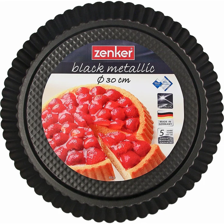 Zenker 6522 Obsttortenform Ø 30 cm, black metallic – Bild 2