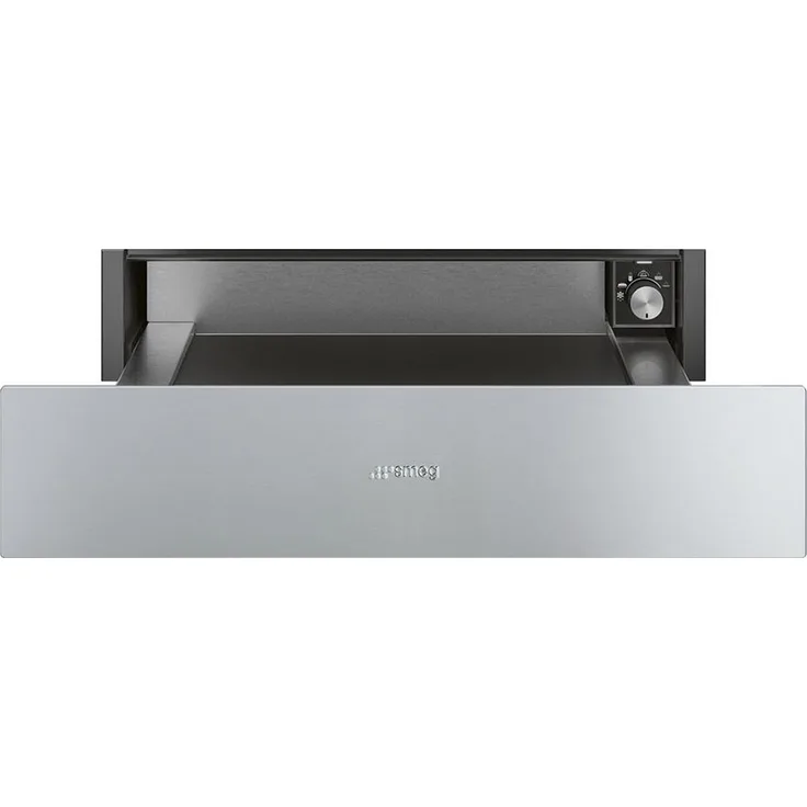 Smeg CPR315X Wärmeschublade, 15cm, Edelstahl, Classici Design