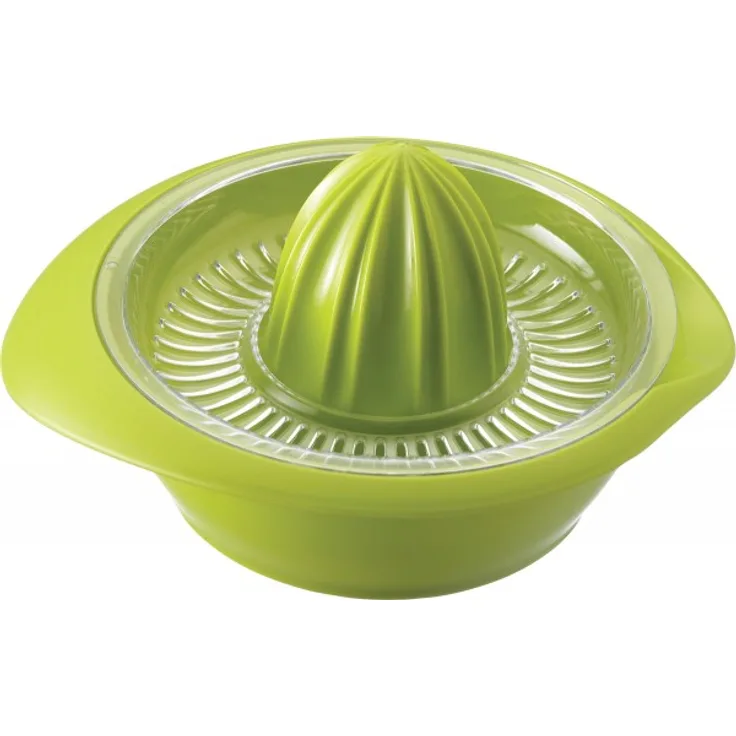 Westmark Zitronen--Zitruspresse mit Behälter, Durchmesser: 18,7 cm, Fassungsvermögen: 0,5 Liter, Kunststoff, Limetta, Apfelgrün, 3091227A