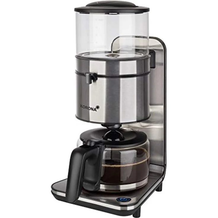 Korona 10295 Kaffeemaschine, Pour-over-Verfahren, zwei Heizsysteme, Edelstahl – Bild 1