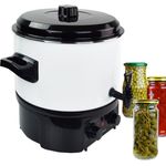 Syntrox GK-1800W-W Einkochautomat, Auslaufhahn, 1800 Watt, 20 L