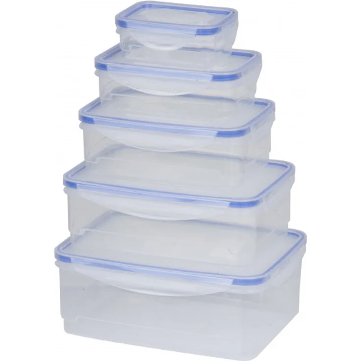 TOM Aufbewahrungsbox-Set 0,17 - 2,3 Liter Polypropylen 10-teilig