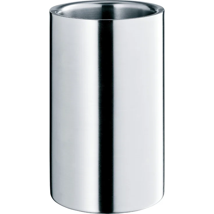 WMF Weinkühler, Sektkühler Manhattan, Edelstahl Cromargan mattiert, doppelwandig, H 19,5 cm, Ø 12 cm, spülmaschinengeeignet, rostfrei – Bild 3